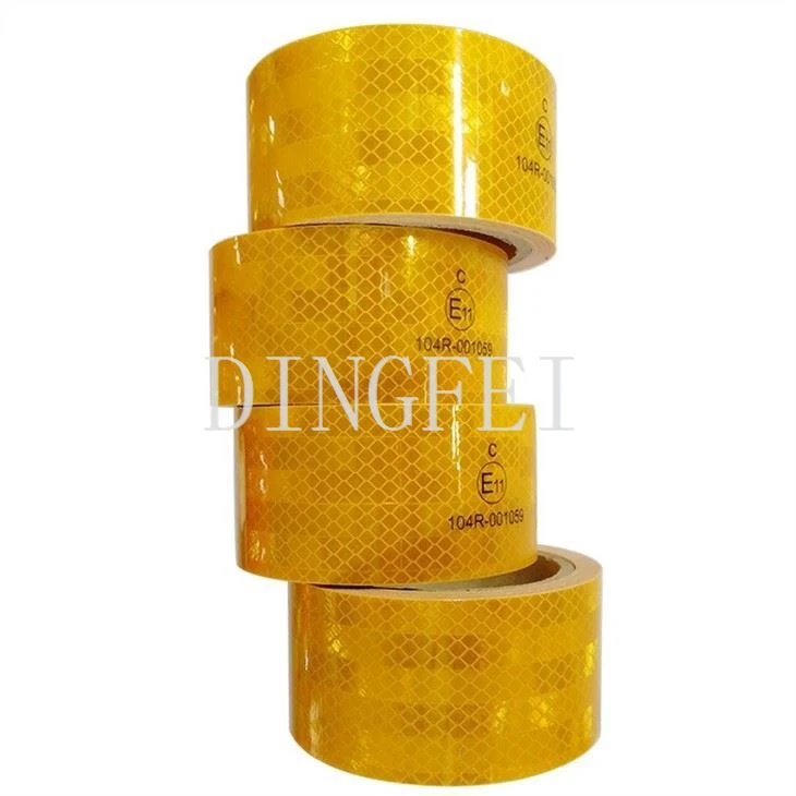 4 Inch Yellow Reflective Tape