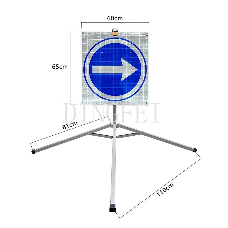 Convenient Roll Up Traffic Signs